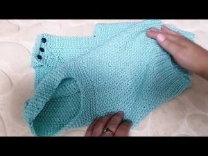 жилетка на ребёнка 2-3 года, спицами