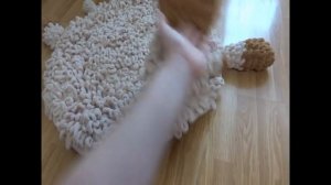 Коврик Барашек из Alize Puffy