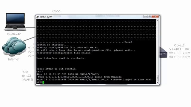 HPE Comware Networking (Part 6): HPE / H3C Comware switch network setup (Part 1) смотреть онлайн