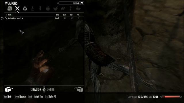 Lets play skyrim Modded episode 3 part 1 - Bleak Falls Barrow смотреть онлайн