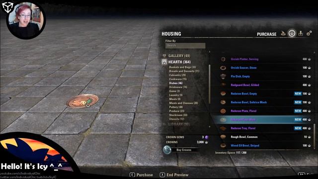 ESO Morrowind | Housing - All the new Hearth and Pottery Items | Icy Talks 20170525 Hearth смотреть онлайн