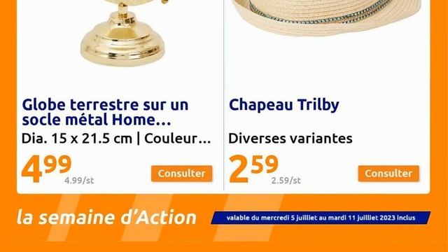 catalogue SEMAINE D'ACTION du 5 au 11 juillet 2023 ❌ Arrivage - pub FRANCE смотреть онлайн