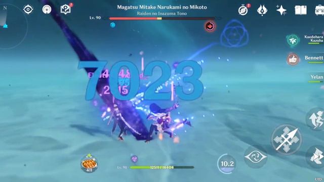 Tecno Pova 5 - Genshin Impact Testing, Graphic Setting - low 60fps + Raiden boss. смотреть онлайн