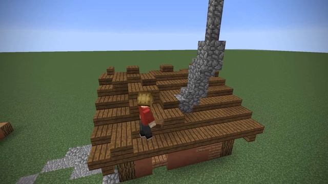 Small and Simple Minecraft House Tutorial! смотреть онлайн