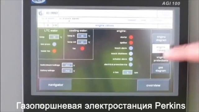 Газовая электростанции Perkins 401661TRS смотреть онлайн
