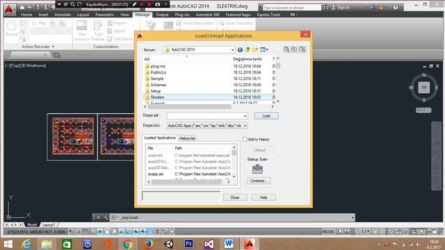 AutoCad 2014 lisp kodu ekleme смотреть онлайн