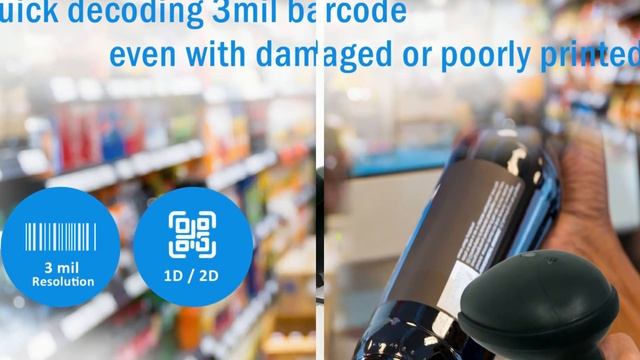 【2D Imager Scanner】MS838 Product Video смотреть онлайн