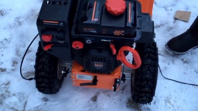 Снегоуборщик бензиновый Daewoo DAST 600 смотреть онлайн