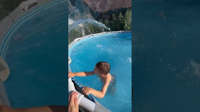 фонтан Intex с подсветкой для бассейна#лето #купол #бассейн #павильоныдлябассейнов #беседка#intex