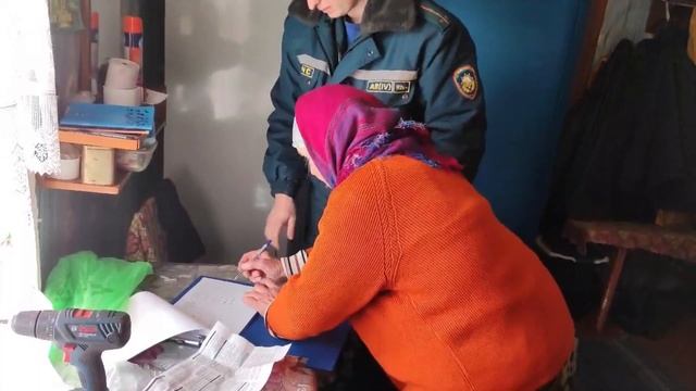 Акция "Извещатель в каждый дом!". Пуховичский район смотреть онлайн