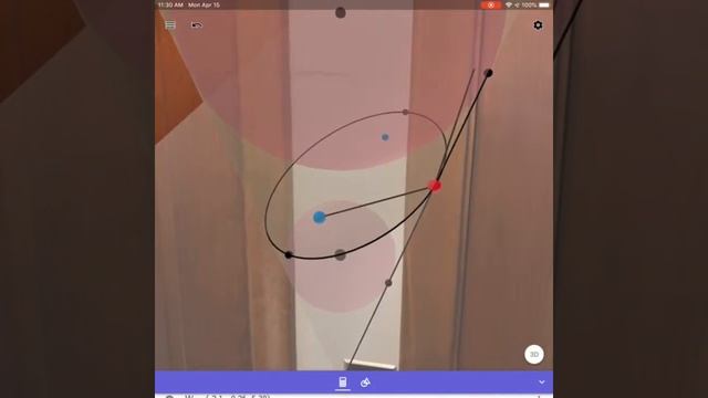 Dandelin Sphere Action: Case of the ELLIPSE. Exploration in GeoGebra 3D with Augmented Reality смотреть онлайн
