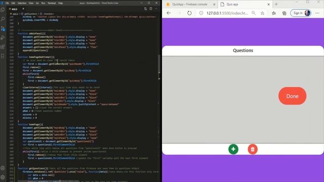 Part-3 | Quiz web app with Firebase Database | HTML5, CSS3, Bootstrap4 , Javascript | Tech Teacher смотреть онлайн