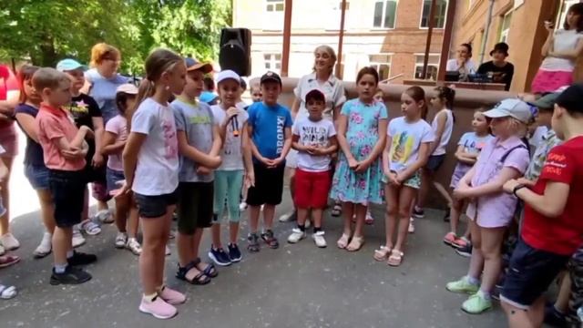 3 июня 2022 г. Открытие школьного детского оздоровительного лагеря 