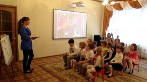 Итоговое занятие в подготовительной группе "Космическое путешествие" часть 1