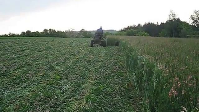 Самодельная косилка для сена смотреть онлайн