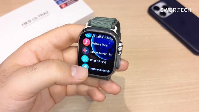 Smartwatch HK9 ULTRA 2 Unboxing Review - AMOLED, CHATGPT e ACABAMENTO TOP! Vale a pena? É bom? смотреть онлайн