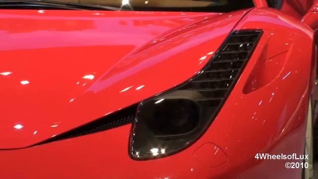 Red Ferrari 458 Italia смотреть онлайн