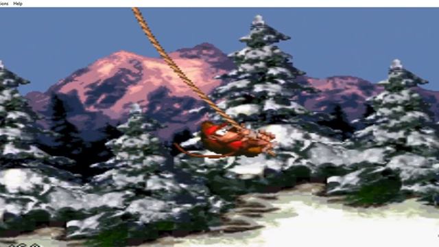 Donkey Kong Country (Ice Age Alley) - SNES 1 Player (Han) смотреть онлайн