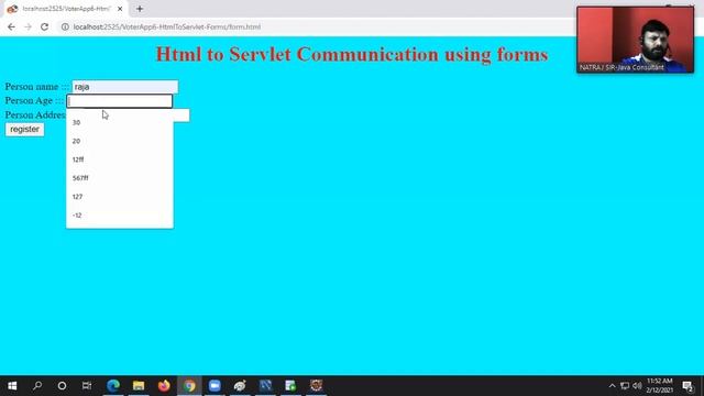 [Advance java]:Making servlet component flexible to work with both get and post request(12/02/2021 смотреть онлайн