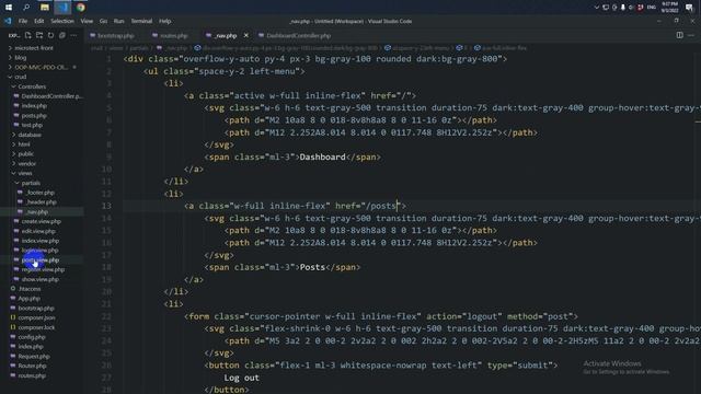 Creating a PHP OOP PDO MVC CRUD CMS part 11. смотреть онлайн