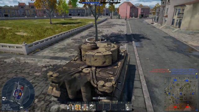 Tank Tiger 1 (Pz.Kpfw VI Ausf. H1) - War Thunder смотреть онлайн