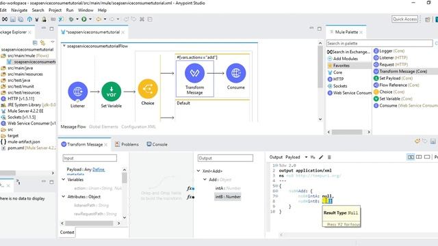 MuleSoft Step By Step Tutorial| Consume SOAP Web Service Using Mule4 смотреть онлайн