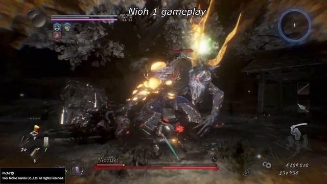 Nioh Vs Nioh 2 Gameplay Style Comparison