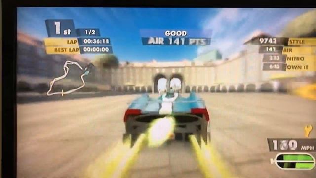 Need for Speed: Nitro - Arcade - Circuit Race - Plaza Mayor | Pagani Zonda R смотреть онлайн