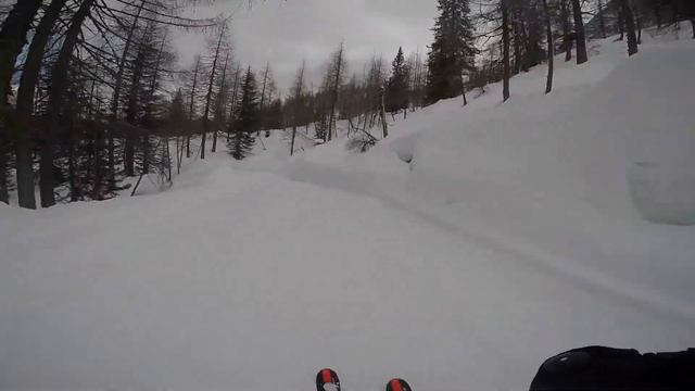 Ski-Giro 3 Zinnen Sextner Dolomiten - GoPro смотреть онлайн