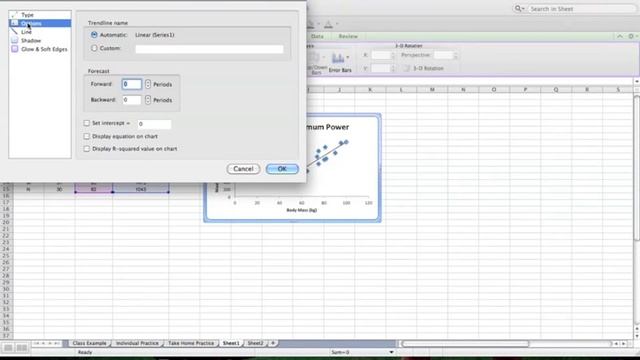 Video Tutorial on Linear Regression MacBook Excel смотреть онлайн