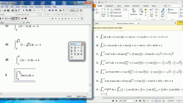 Mathcad-Intergrals Civil Engineering смотреть онлайн