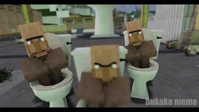 Skibidi Toilet Minecraft Villager!... смотреть онлайн