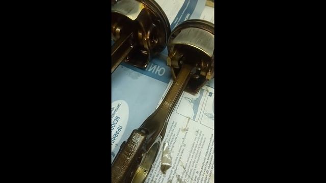 замена поршней с проточкой приора