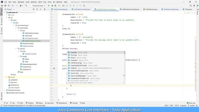 Java CLI - Picocli - 010 Update subcommand #picocli смотреть онлайн