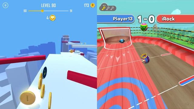 Going Balls | Coin Rush - All Level Gameplay Android,iOS - NEW LEVELS Best Games смотреть онлайн