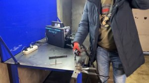 ОБЗОР!!! Немецкий сварочный полуавтомат KROFF 230GE в деле.