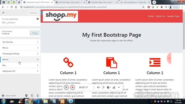 Complete Wordpress theme with Widget Plugin from scratch смотреть онлайн
