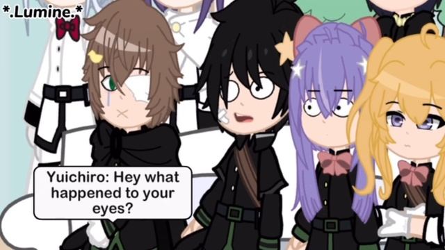 Owari no seraph of the end react to Male y/n :) смотреть онлайн