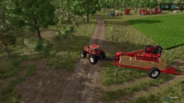 Farming SImulator 22 Premium Expansion | Testing the new Crops and Harvesters смотреть онлайн