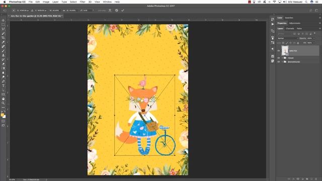 PHOTOSHOP TUTORIAL | How to Design a Cover for a Children’s Book смотреть онлайн
