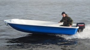 Лучшая мотолодка для рыбалки под румпель!