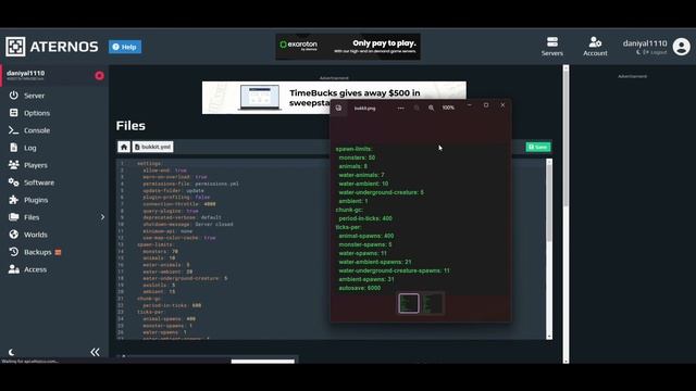 Minecraft Unloaded Chunks Fix Aternos server *New Update* (100% results✅)!!! смотреть онлайн