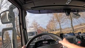 POV Driving Truck: Renault T480 Humpolec to České Budějovice