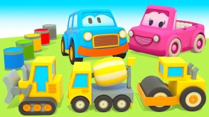 Мультики Умные машинки и строительная техника - Про машинки для малышей 0+ Игры развивающие