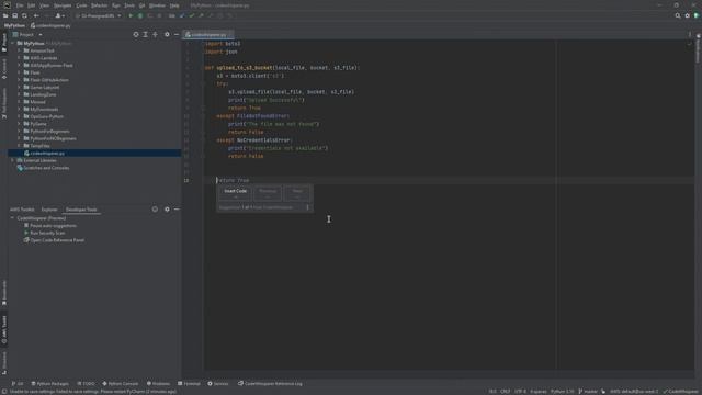 AWS - CodeWhisperer | Авто Программирование | Авто Написание кода на Собеседовании | Как Писать Ко смотреть онлайн