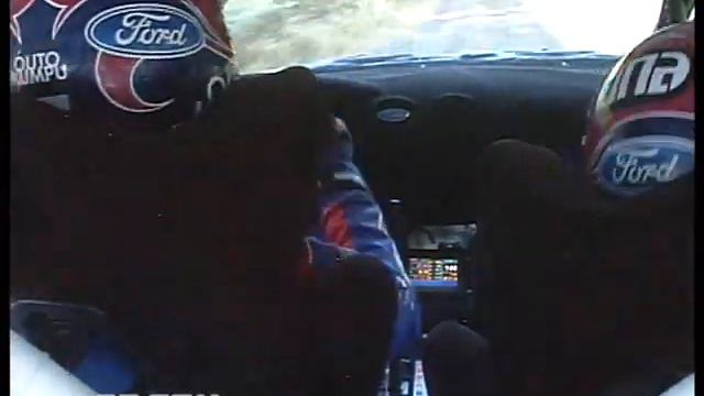 WRC Onboards Rally Japan 2008 SS13 JariMatti Latvala Onboard