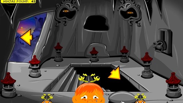 Monkey GO Happy Ninjas 3 Walkthrough Hints смотреть онлайн