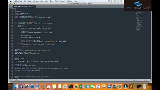 Image Segmentation using Python OpenCV смотреть онлайн