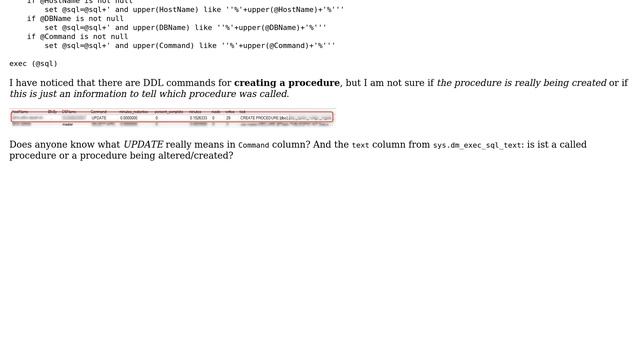 Databases: What means Command column in sp_who2 and text column in sys.dm_exec_sql_text? смотреть онлайн