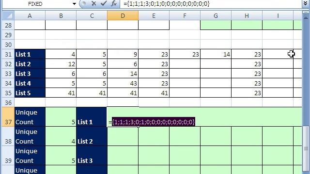 Excel Magic Trick 473: Extract Unique Records with Formula (Complex Array Formula) смотреть онлайн